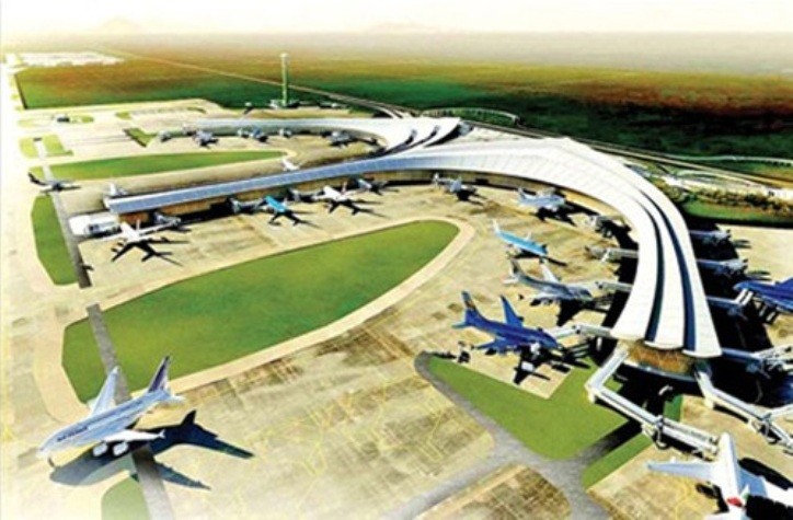 An artists' impression of Long Thanh International Aiprort
